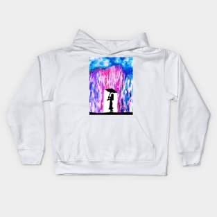 Mrs. Brightside (original painting) Kids Hoodie